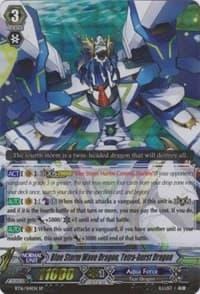 Blue Storm Wave Dragon, Tetra-burst Dragon (SP)