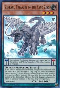 Zefraxi, Treasure of the Yang Zing