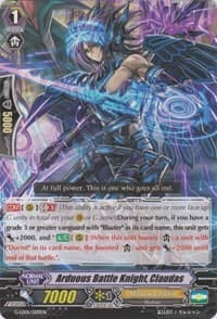 Arduous Battle Knight, Claudas (RRR Foil)