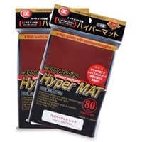 KMC Card Barrier - Hyper Matte - Red (80-Pack)