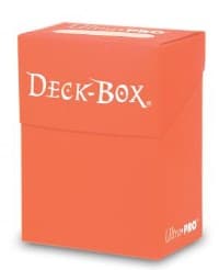 Solid Color Deck Box - Peach