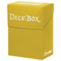 Solid Color Deck Box - Yellow