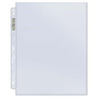 Ultra Pro Platinum Hologram 1-Pocket Pages - 3-Holes, 8.5" x 11" (100-Pack)