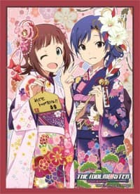 Bushiroad Sleeve Collection HG Vol.950: The IDOLM@STER - Chiharu & Chihaya (Kimono) (60-Pack)