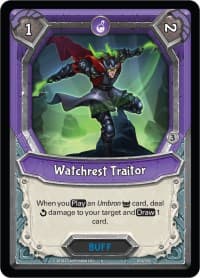 Watchrest Traitor (Unclaimed)
