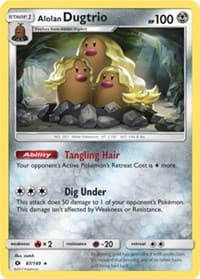 Alolan Dugtrio - 87/149 (Cosmos Holo)