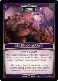 Golem of Avarice