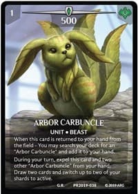 Arbor Carbuncle (Full Art)
