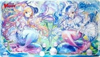 Cardfight!! Vanguard Preorder Playmat: Crystal Melody - Pearl Sisters