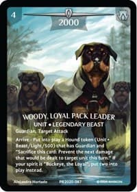 Woody, Loyal Pack Leader