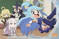 Bushiroad Rubber Mat Collection Vol.609: Isekai Quartet - Aqua, Emilia, Tanya, & Albedo