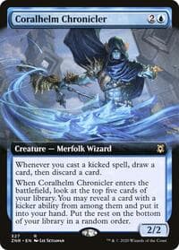 Coralhelm Chronicler (Extended Art)