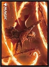 Magic: The Gathering Player's Card Sleeve - Zendikar Rising - Magmatic Channeler (80-Pack)