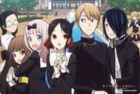 Bushiroad Rubber Mat Collection Vol.892: Kaguya-sama: Love Is War? -The Geniuses' War of Love and Brains - Key Visual
