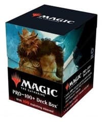 Commander Adventures in the Forgotten Realms Vrondiss, Rage of Ancients (V1) Sleeves & Deck Box Combo for Magic The Gathering
