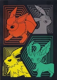 Pokemon TCG: Evolving Skies Elite Trainer Box Card Sleeves - Flareon, Jolteon, Umbreon & Leafeon (65 Pack)
