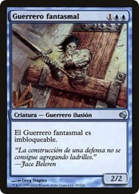 Phantom Warrior (Spanish) - "Guerrero fantasmal"