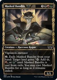 Masked Bandits (Gilded Foil)