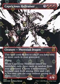 Capricious Hellraiser (Showcase) (Step-and-Compleat Foil)