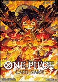 One Piece Card Game Official Sleeves - Monkey.D.Luffy (Store Championship Participation) (10-Pack)
