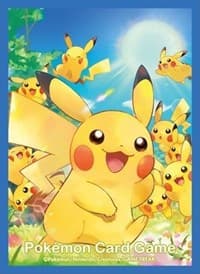 Pokemon TCG: Pokemon Center Japan Exclusive Card Sleeves - Gathering of Pikachu (64-Pack)