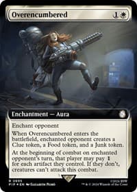 Overencumbered (Extended Art) (Surge Foil)