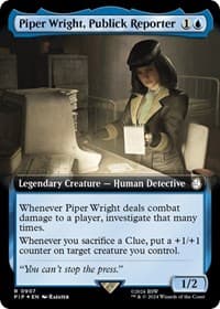 Piper Wright, Publick Reporter (Extended Art) (Surge Foil)