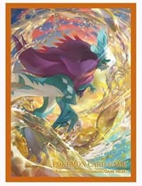 Pokemon TCG: Pokemon Center Japan Exclusive Card Sleeves - Premium Gloss Walking Wake (64-Pack)