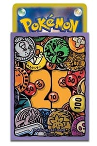 Pokemon TCG: Pokemon Center Japan Exclusive Card Sleeves - 25th Anniversary Goods Collection (64-Pack)