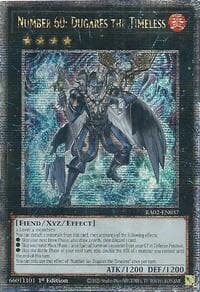 Number 60: Dugares the Timeless (Quarter Century Secret Rare)