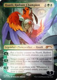 Huatli, Radiant Champion (Rainbow Foil)