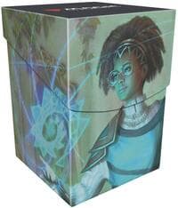 Duskmourn Zimone, Mystery Unraveler 100+ Deck Box for Magic: The Gathering