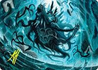 Overlord of the Floodpits Art Card (Gold-Stamped Signature)