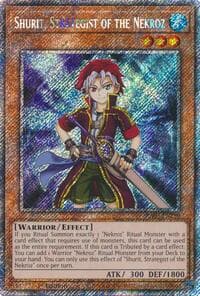 Shurit, Strategist of the Nekroz (Platinum Secret Rare)