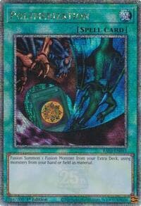 Polymerization (A) (Alternate Art) (Quarter Century Secret Rare)