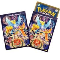 Pokemon TCG: Pokemon Center Japan Exclusive Card Sleeves - Osaka DX Grand Opening Moltres, Articuno & Zapdos (64-Pack)