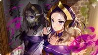 New Year Holiday Season Playmat for Magic: The Gathering - Liliana of the Veil