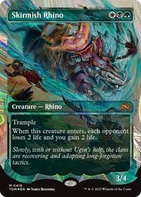 Skirmish Rhino (Showcase) (Halo Foil)
