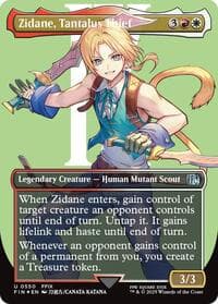 Zidane, Tantalus Thief (Borderless) (Surge Foil)