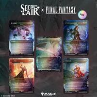 Secret Lair x FINAL FANTASY: Game Over - JP Rainbow Foil Edition
