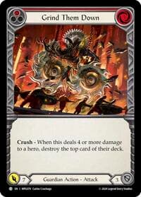 Grind Them Down (Red)