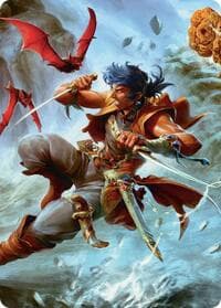 The Destined Thief Scene Art Card