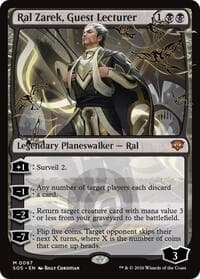 Ral Zarek, Guest Lecturer