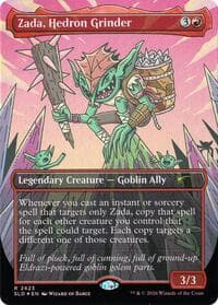 Zada, Hedron Grinder (Display Commander) - Thick Stock