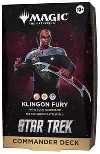 Star Trek Commander Deck - Klingon Fury