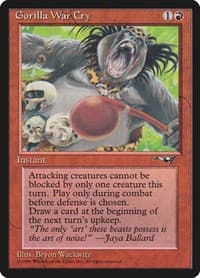 Gorilla War Cry (Red Club)